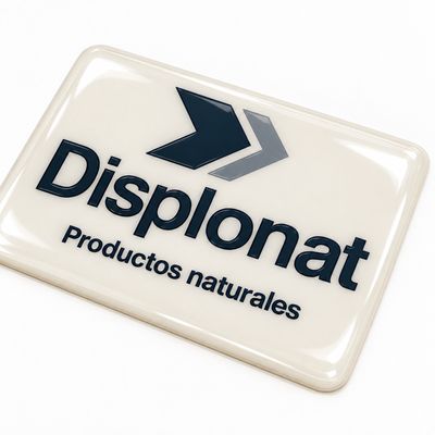 Adhesivo volumétrico con recubrimiento de resina transparente